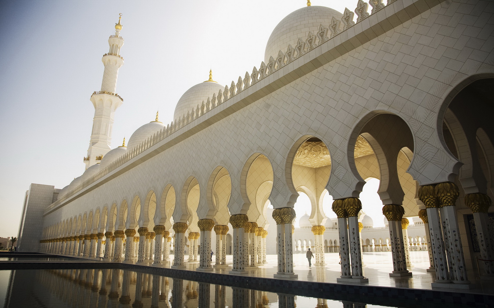 Religious Sheikh Zayed Grand Mosque 1680x1050