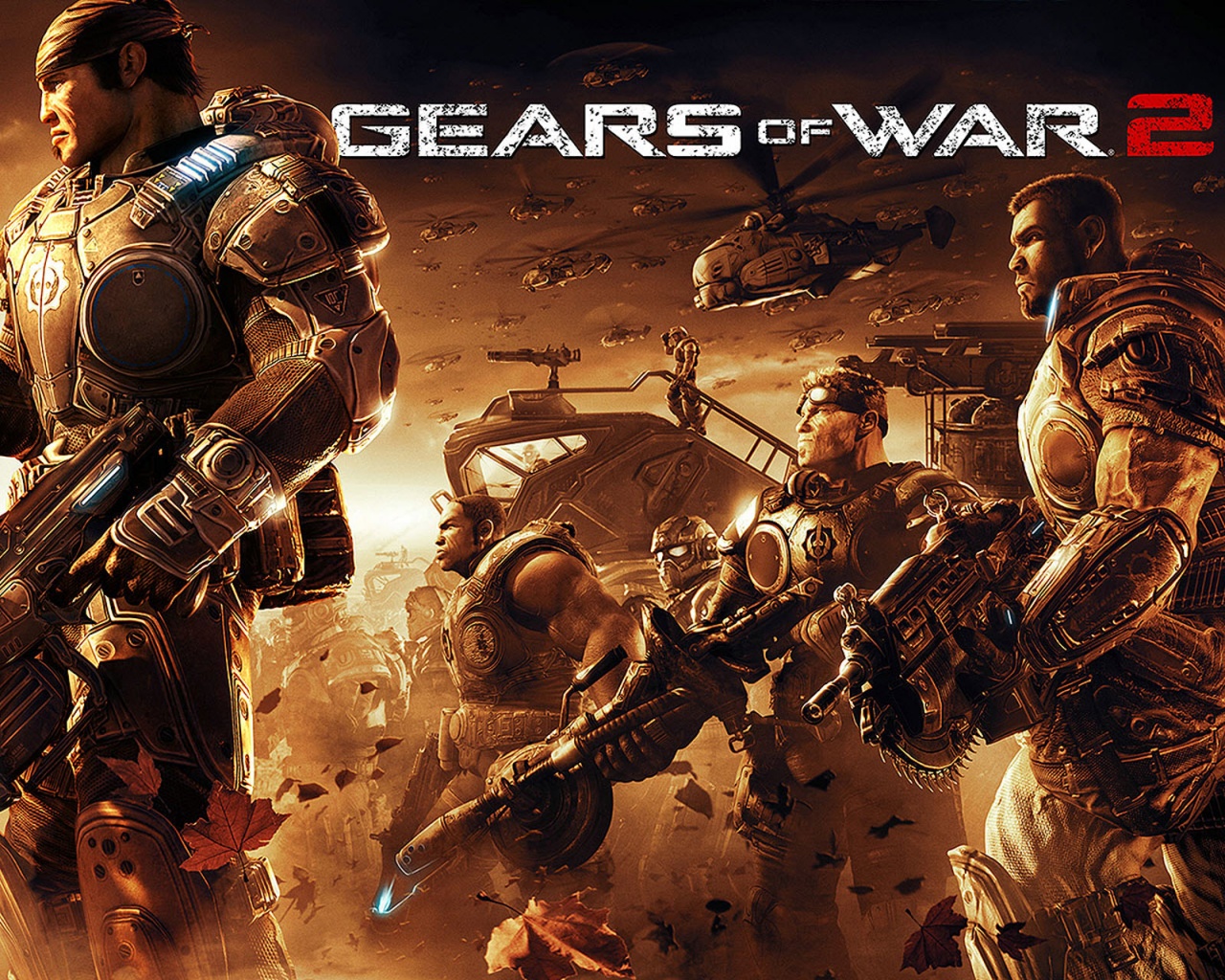 Video Game Gears Of War 2 1280x1024