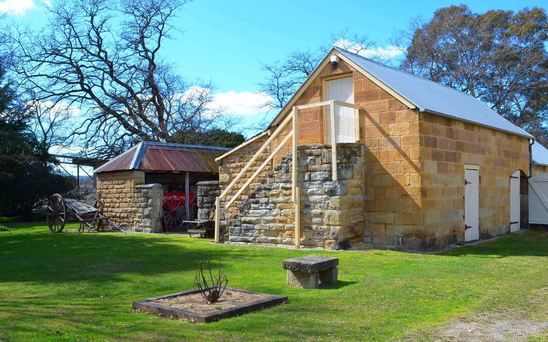 Australia Branch Building Cart Eskbank House House Lithgow 1920x1200