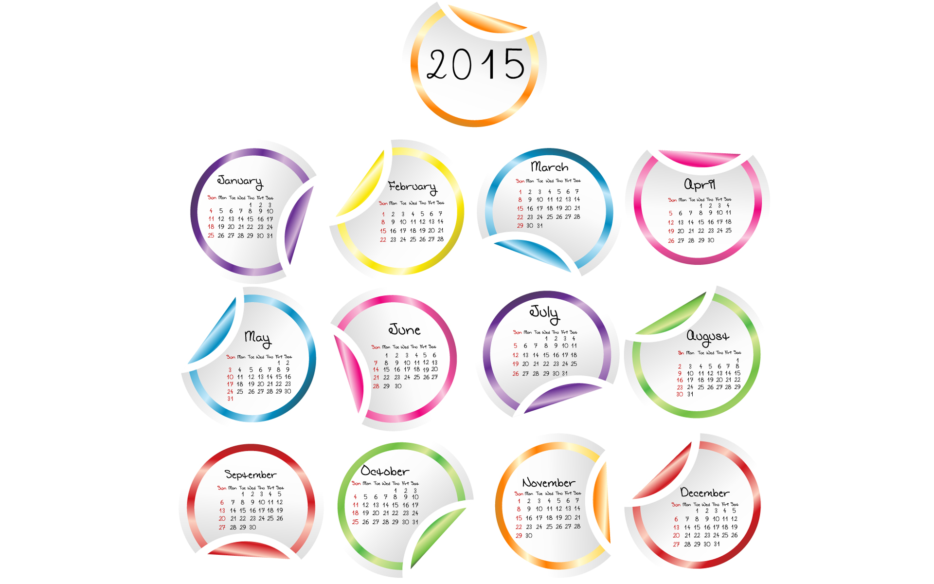 Holiday New Year New Year 2015 1920x1200