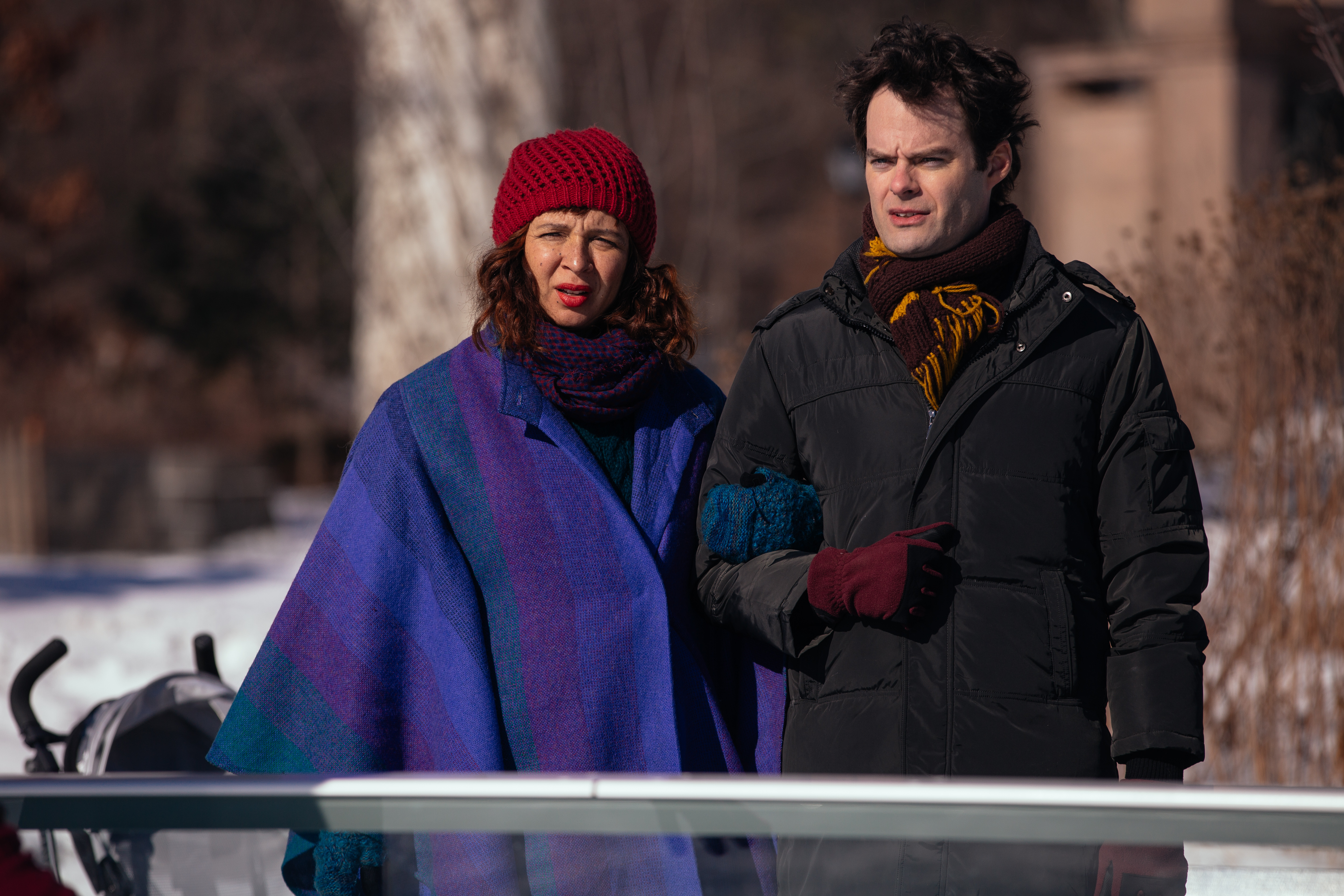 Bill Hader Maya Rudolph 5760x3840