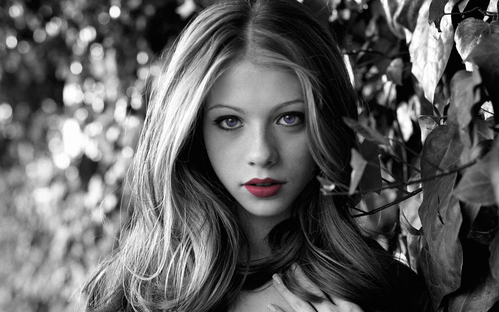 Blue Eyes Girl Michelle Trachtenberg Woman 1680x1050