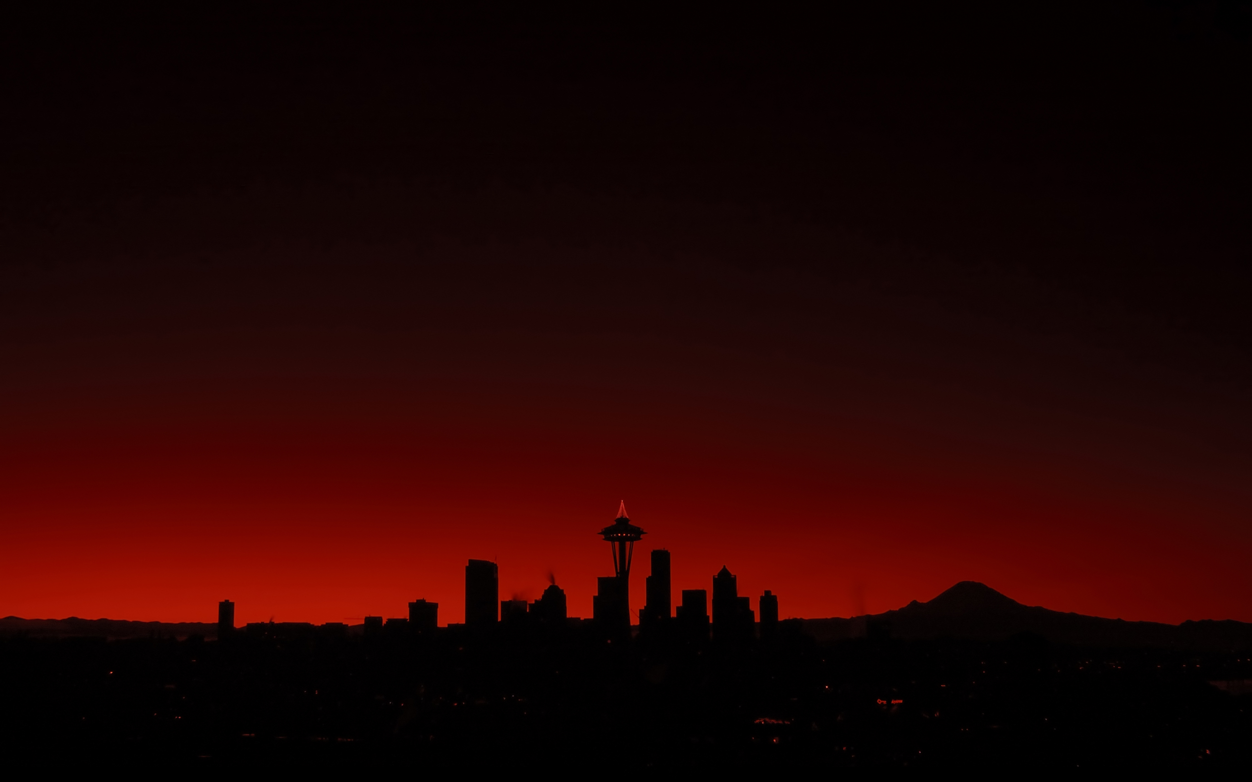 Seattle Sunset 2560x1600