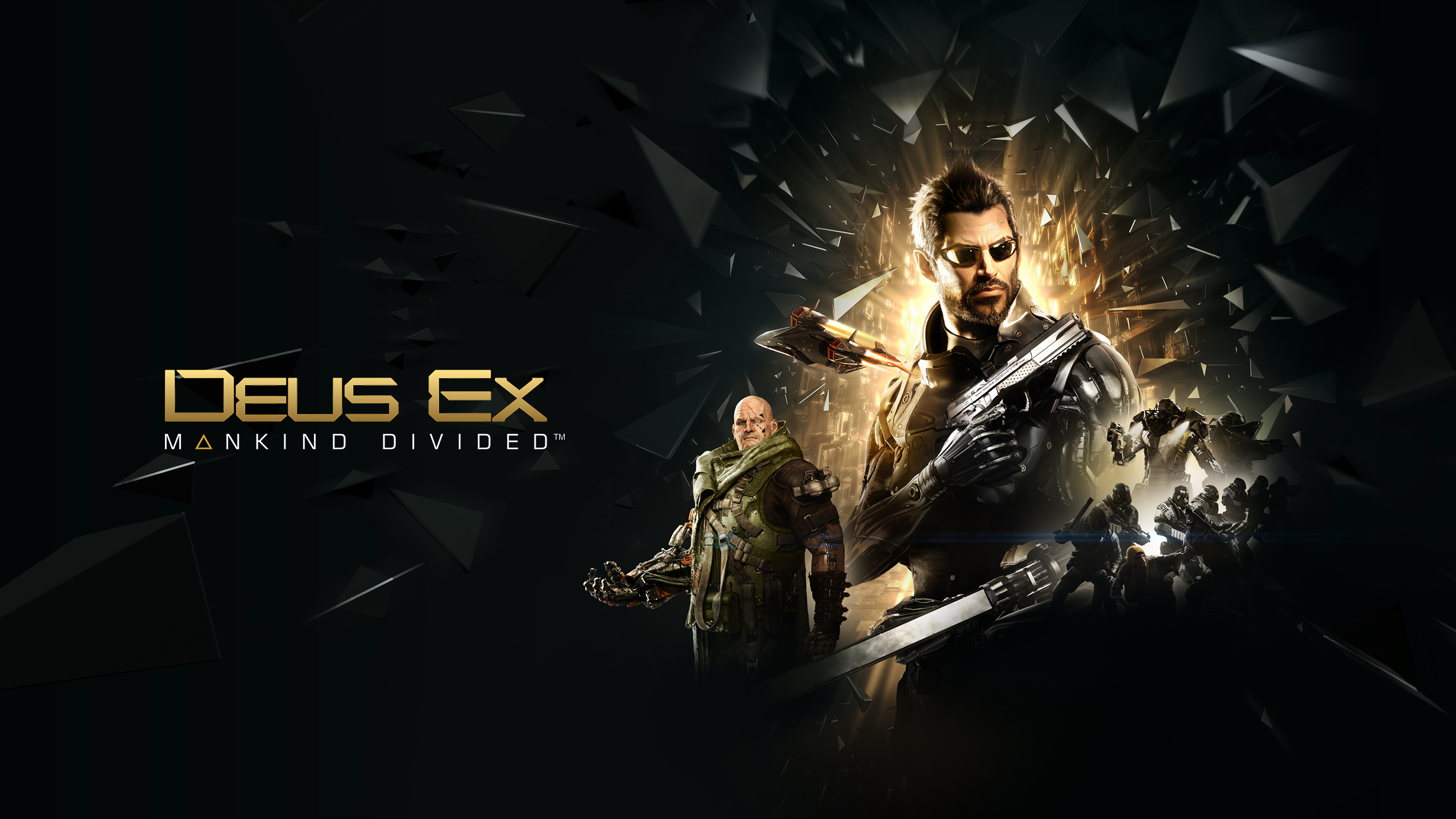 Video Game Deus Ex Mankind Divided 2560x1440