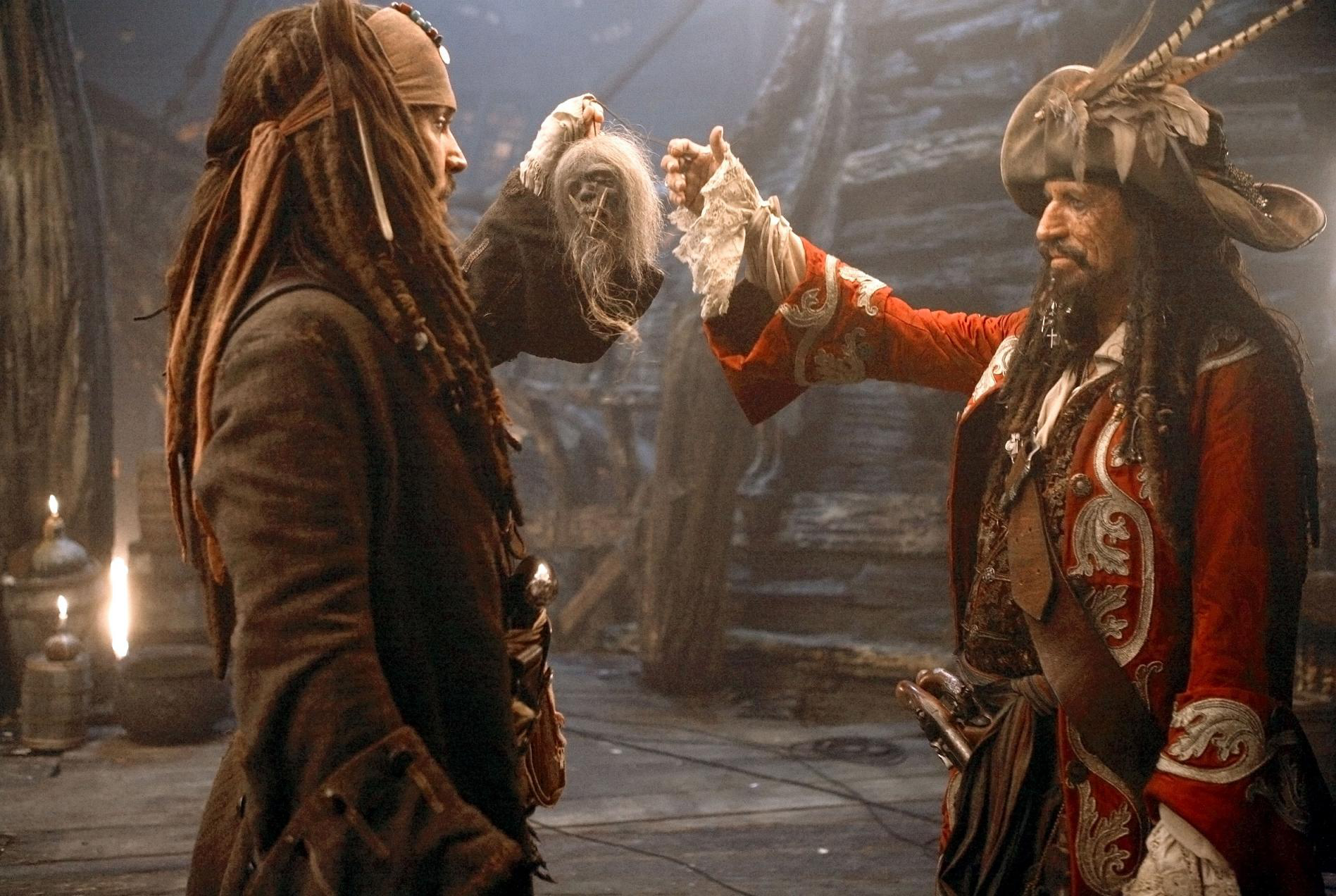 Jack Sparrow Johnny Depp Keith Richards Teague Sparrow 1897x1272