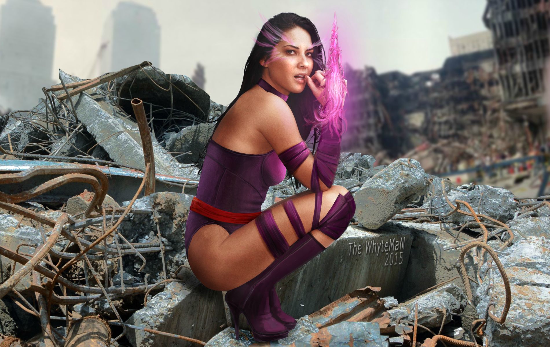 Olivia Munn Psylocke Marvel Comics X Men Apocalypse 1900x1200