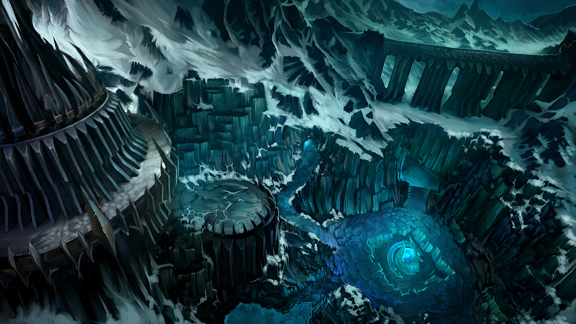 Icecrown Citadel Pit Of Saron World Of Warcraft 1920x1080