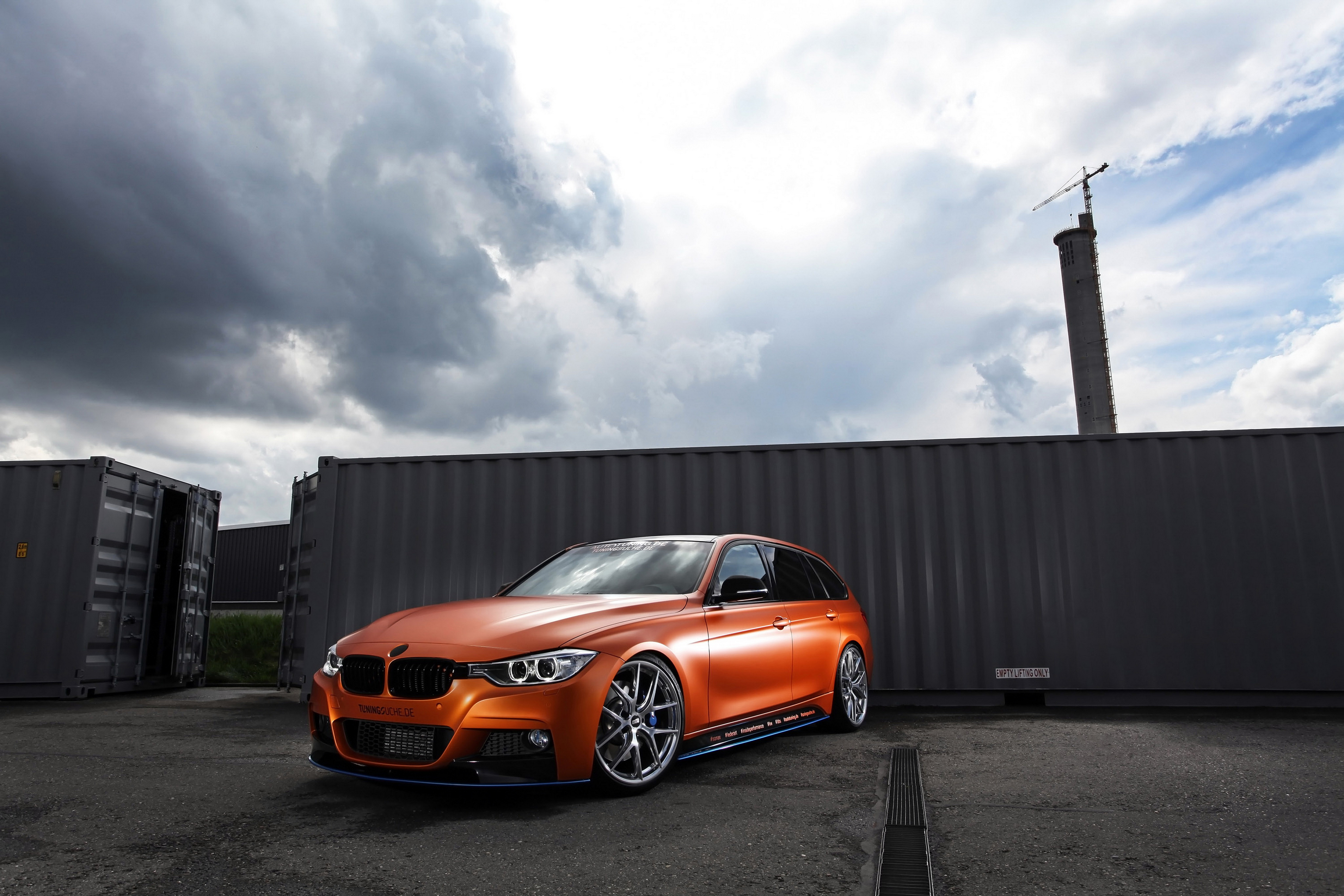 Bmw Bmw 3 Series Car Luxury Car Orange Car Vehicle 4096x2731