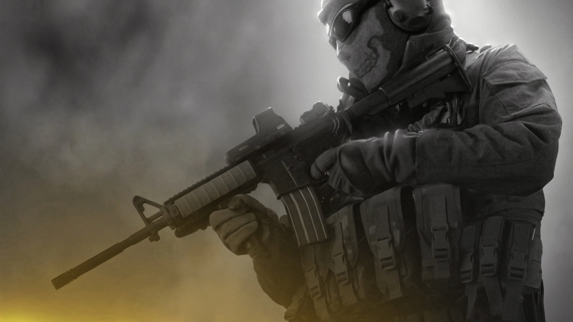 Call Of Duty Modern Warfare 2 Firearm Military 1920x1080