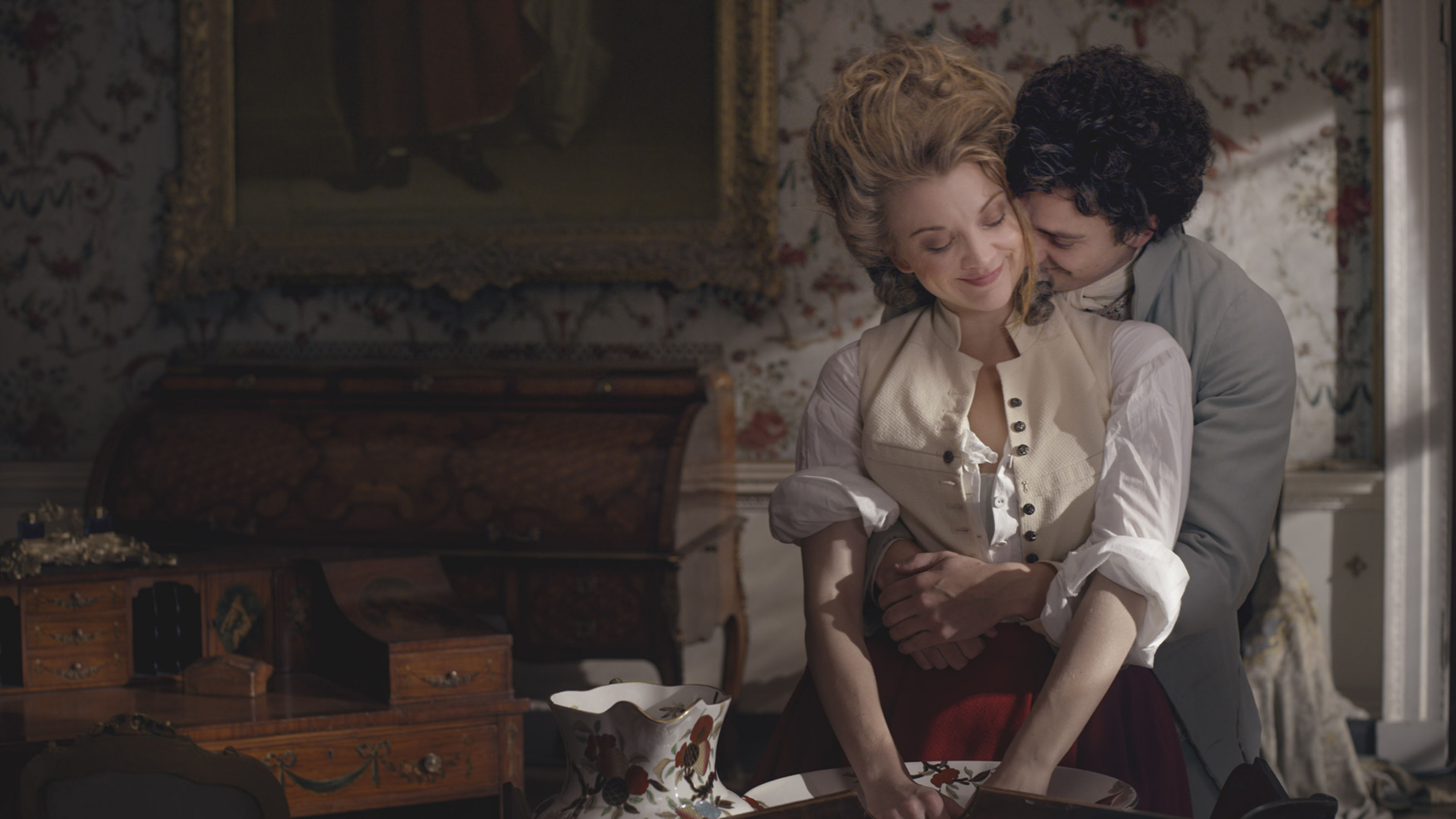 Aneurin Barnard Natalie Dormer 4663x2624