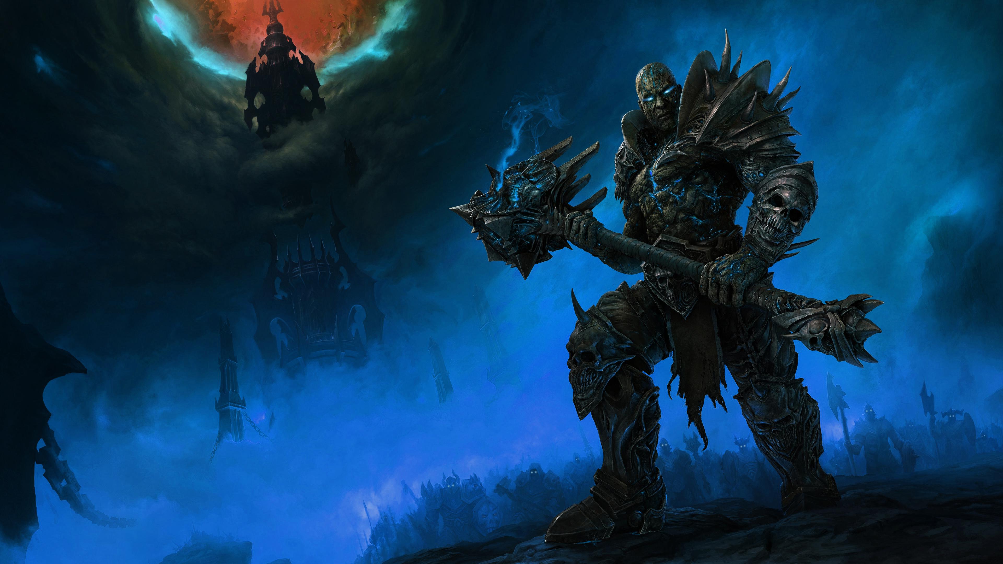 World Of Warcraft Bolvar Fordragon Lich King 3840x2160