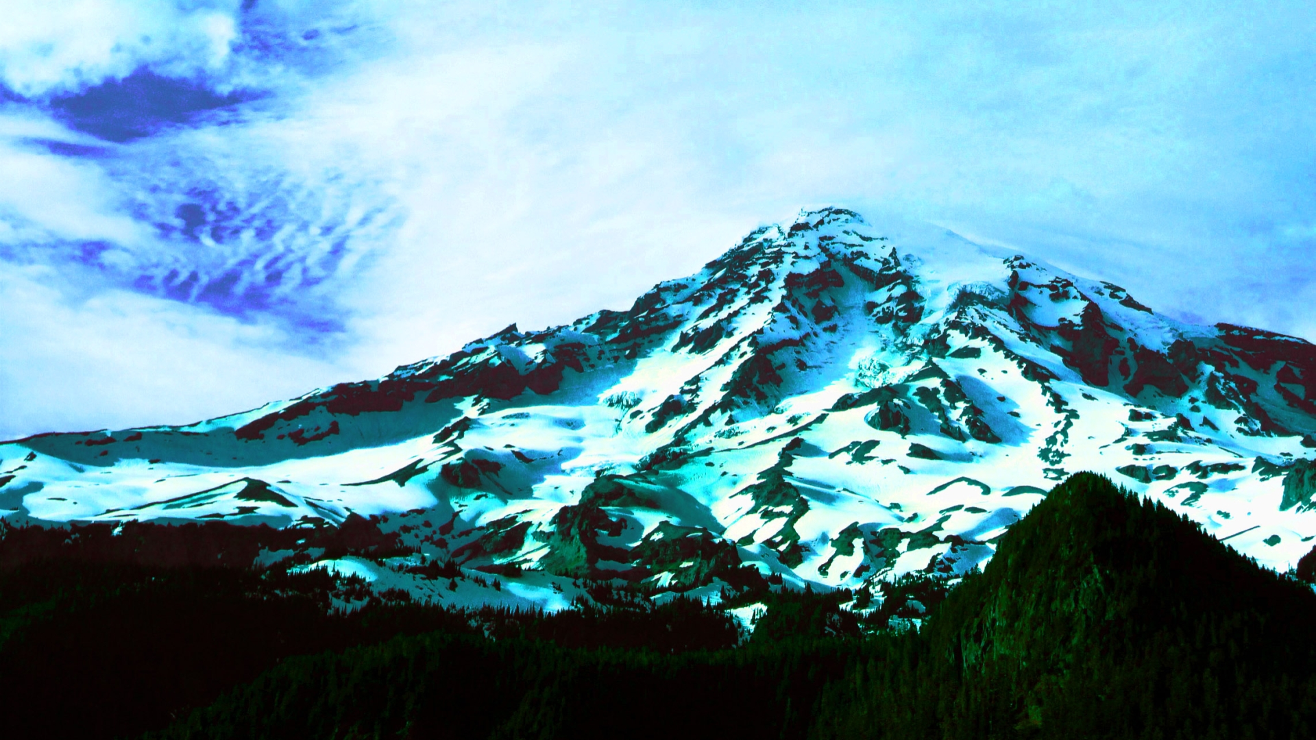 Earth Mount Hood 1920x1080