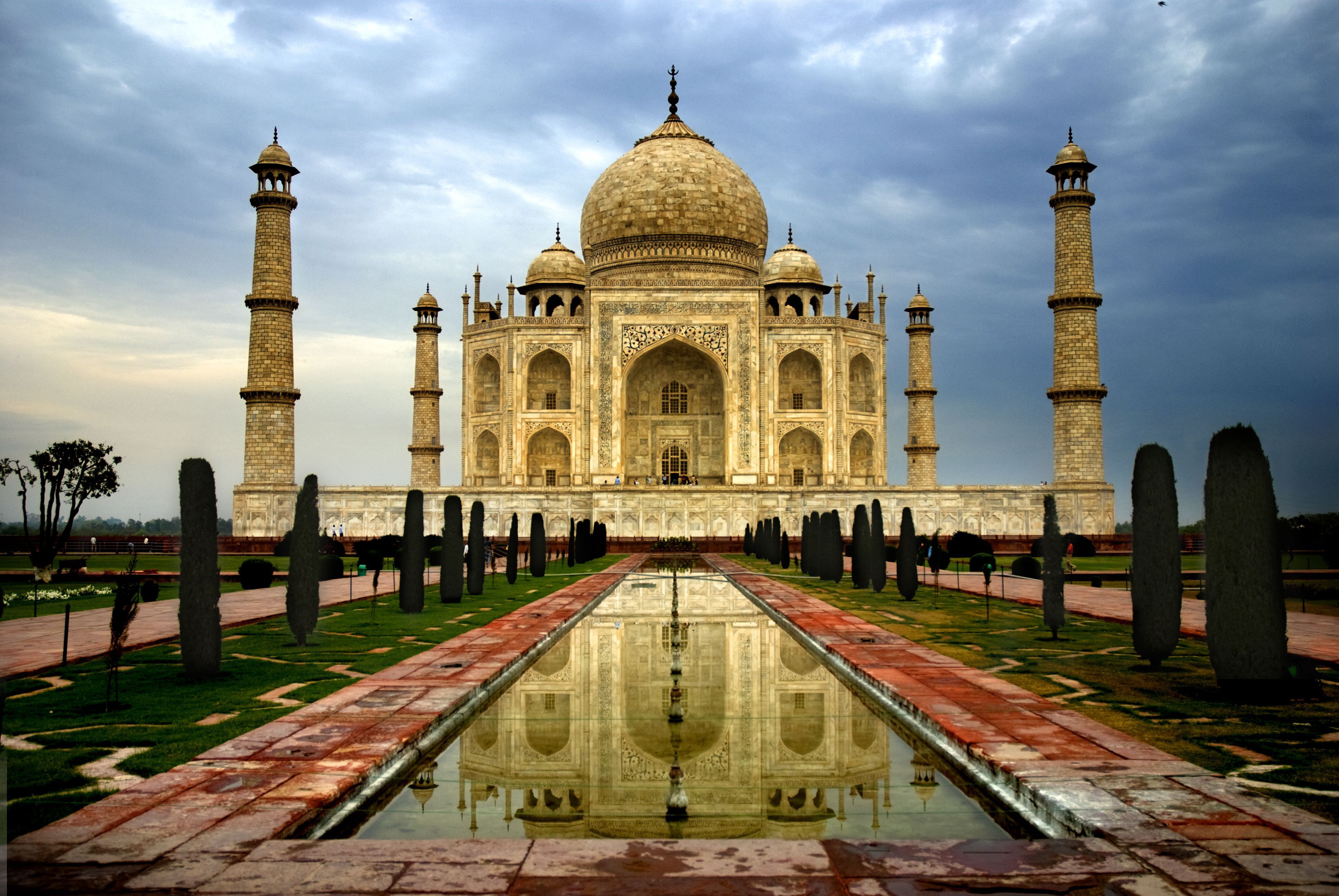 Architecture India Taj Mahal 3872x2592