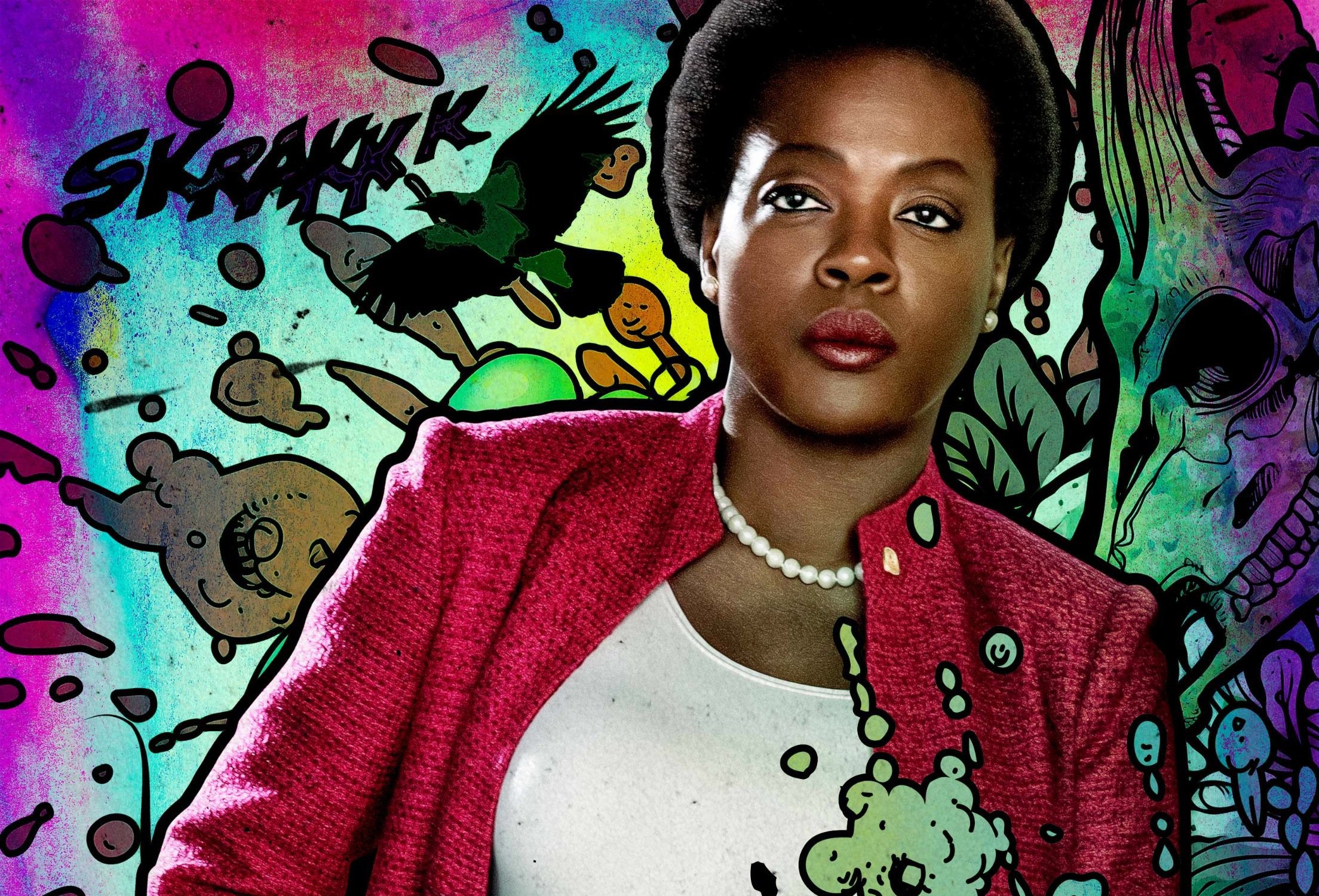 Amanda Waller Suicide Squad 2208x1500