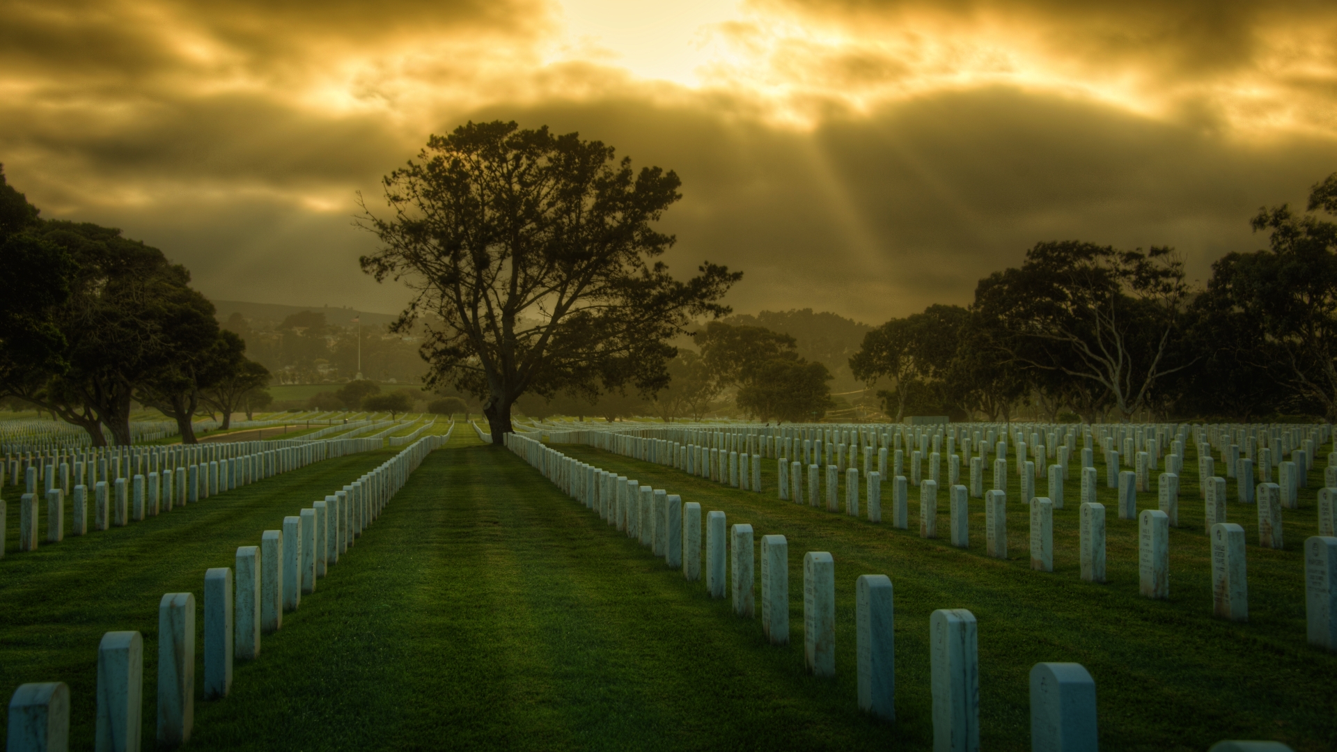 Religious Cemetery 1920x1080