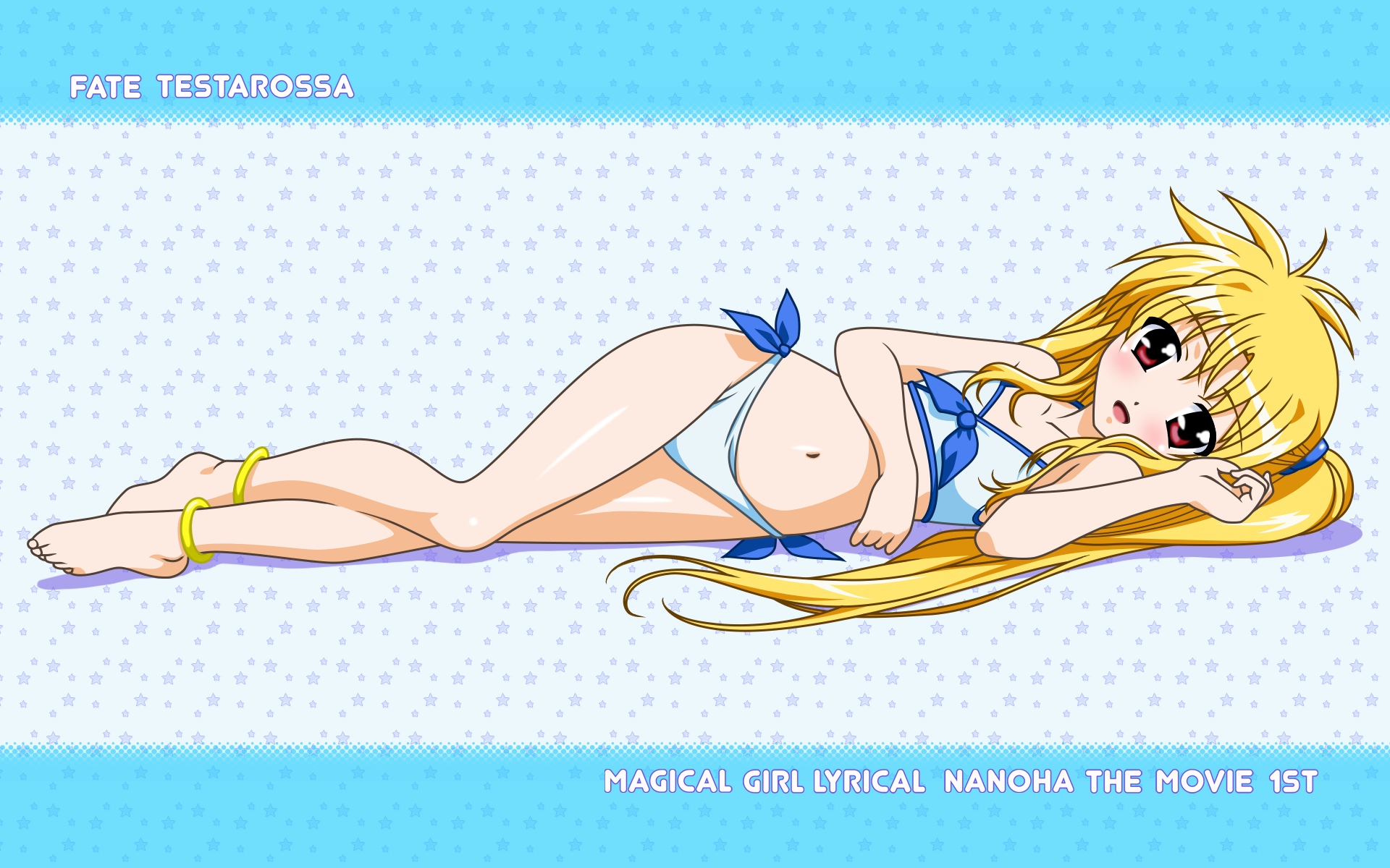 Fate Testarossa Magical Girl Lyrical Nanoha 1920x1200