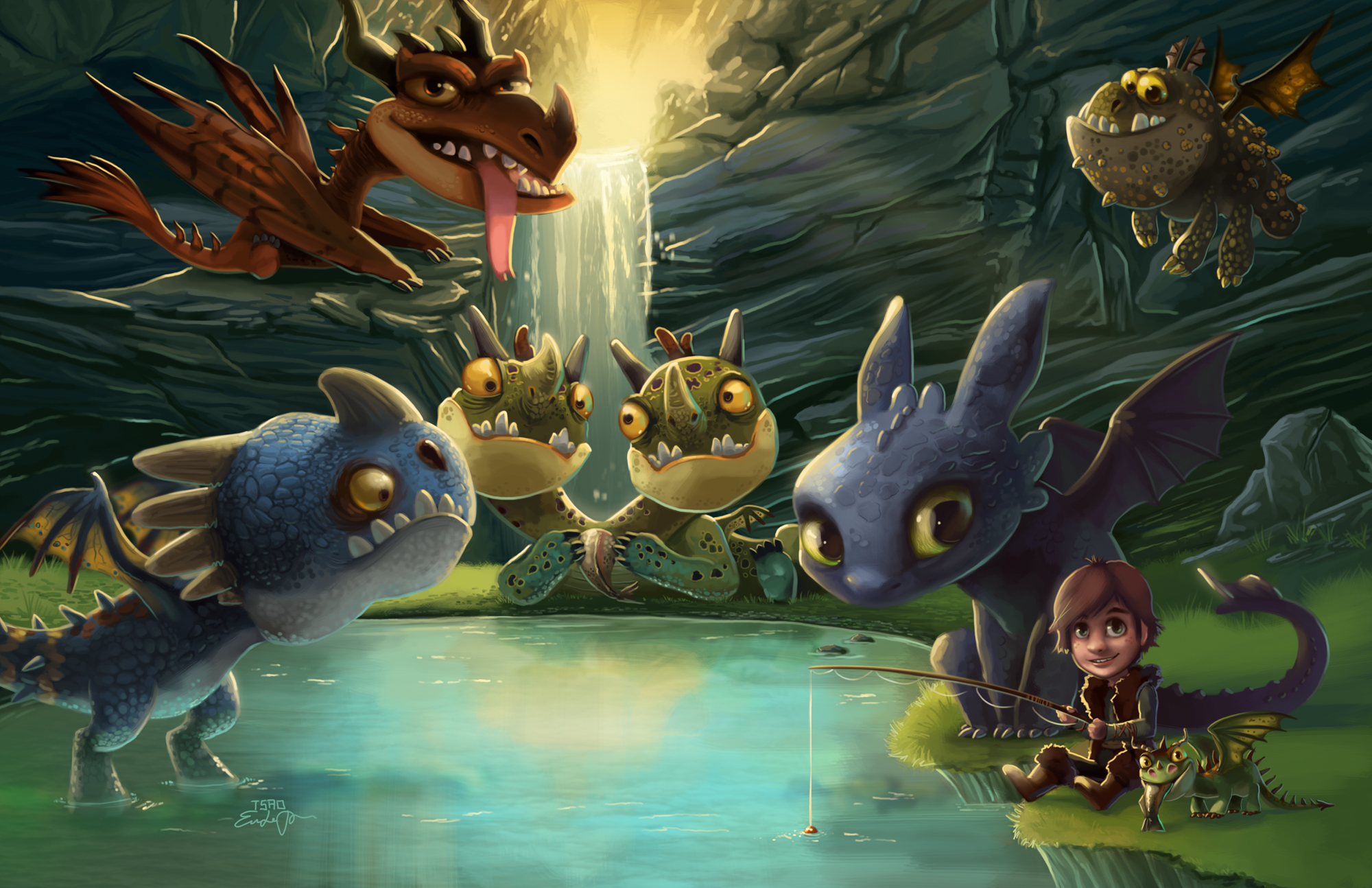 Hiccup How To Train Your Dragon Toothless How To Train Your Dragon 2000x1294