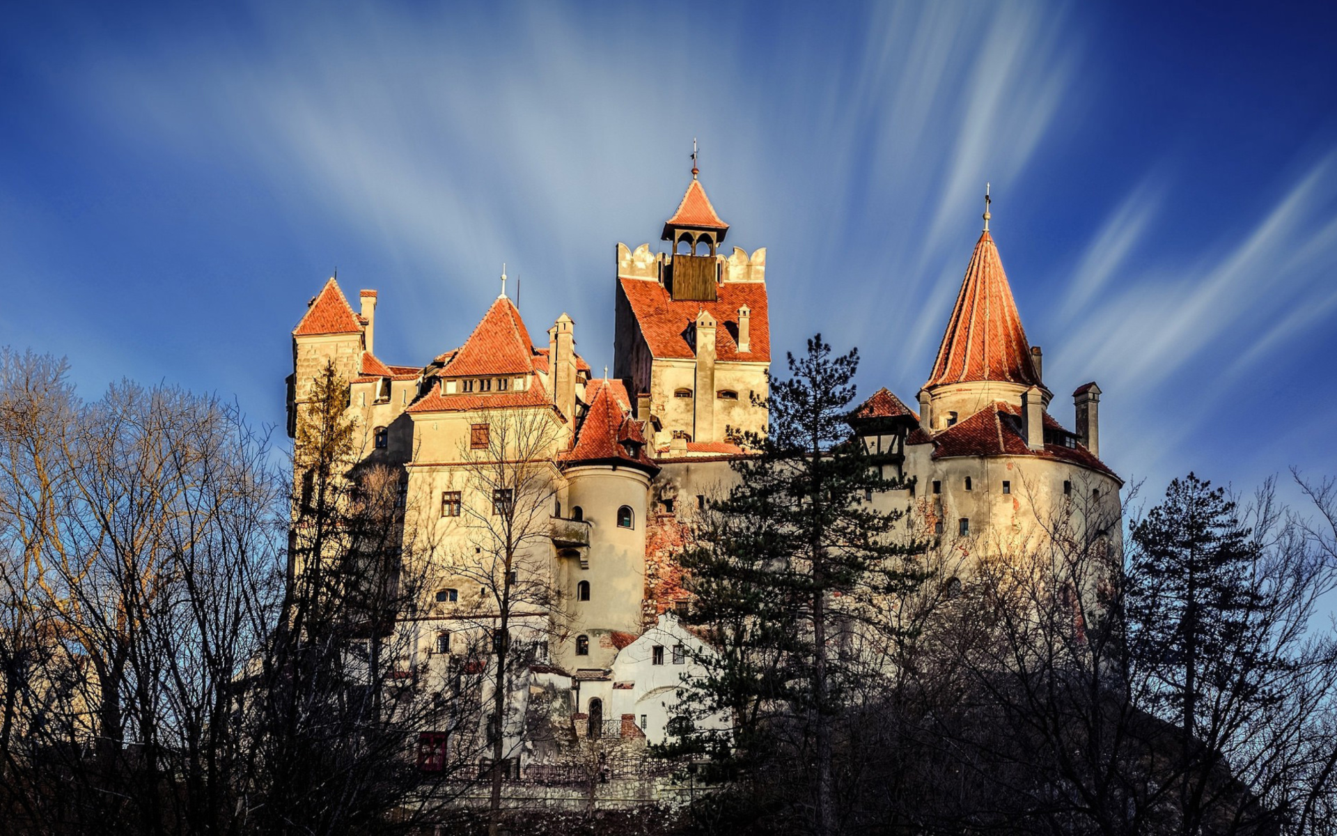 Bran Castle Castle Man Made Romania Transylvania 1920x1200