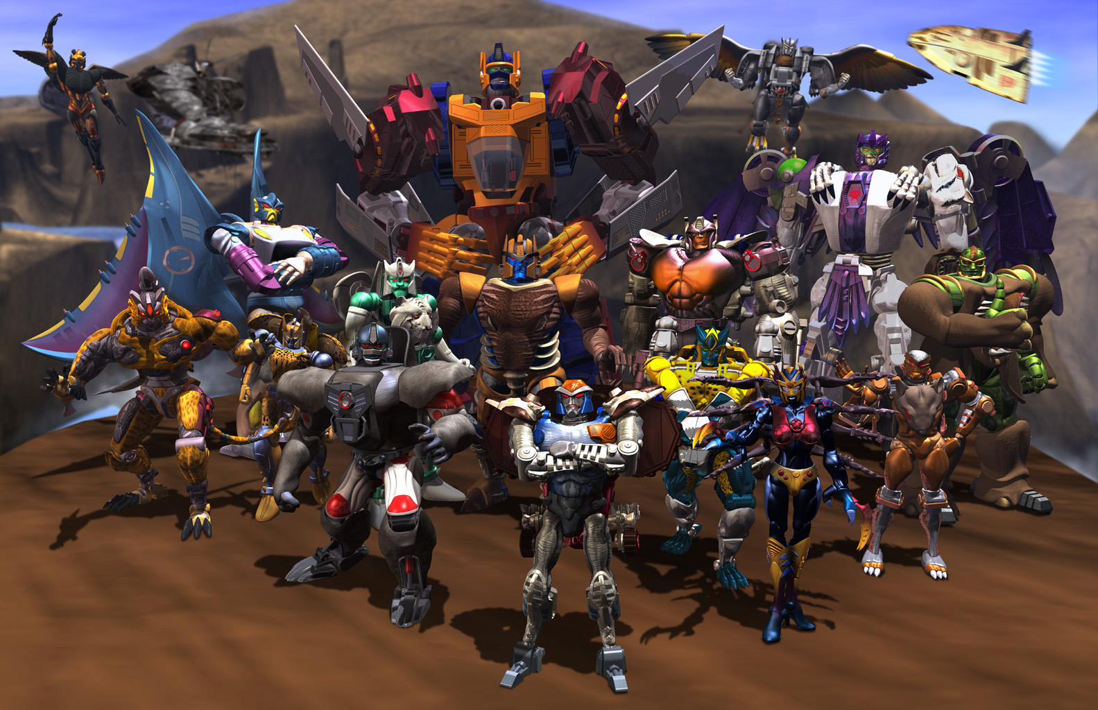 Beast Wars Robot Transformers 1583x1024