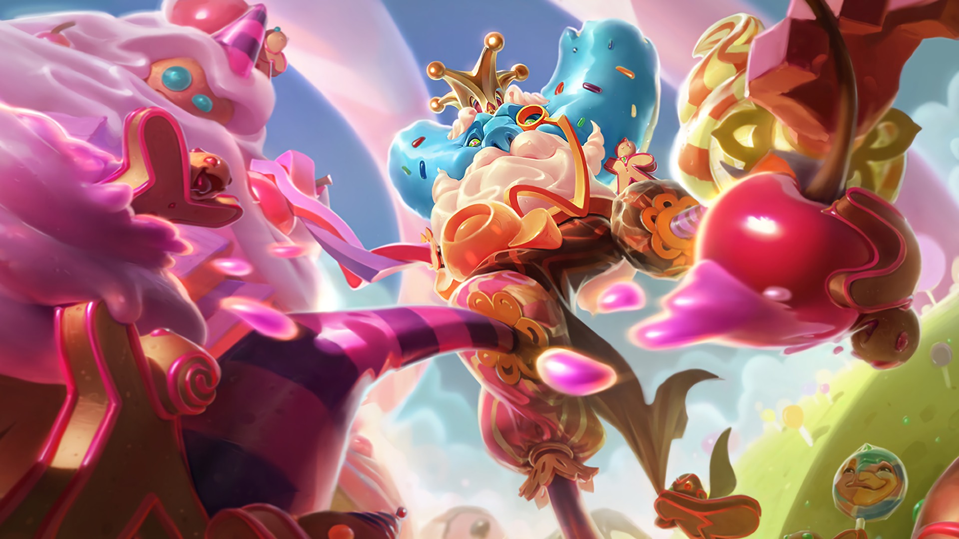 Candy Crown Ivern League Of Legends League Of Legends Video Game 1920x1080