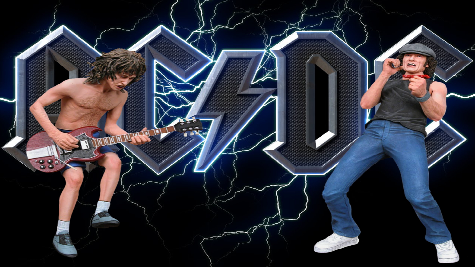 Angus Young Brian Johnson 1600x900