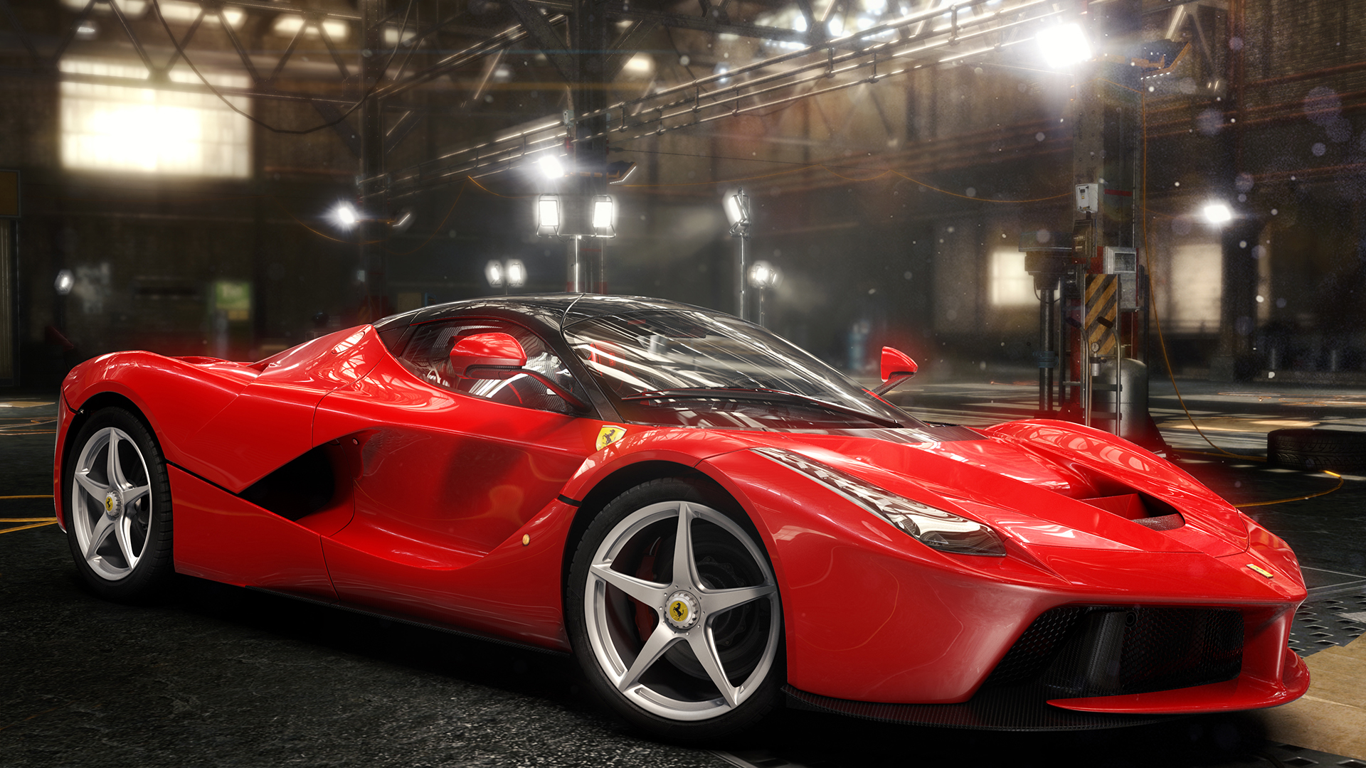 Car Ferrari Ferrari Laferrari Red Car Sport Car Supercar The Crew Vehicle Video Game 1920x1080
