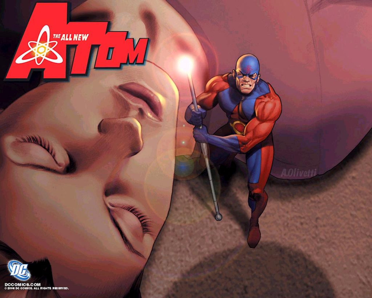 Atom Dc Comics 1280x1024