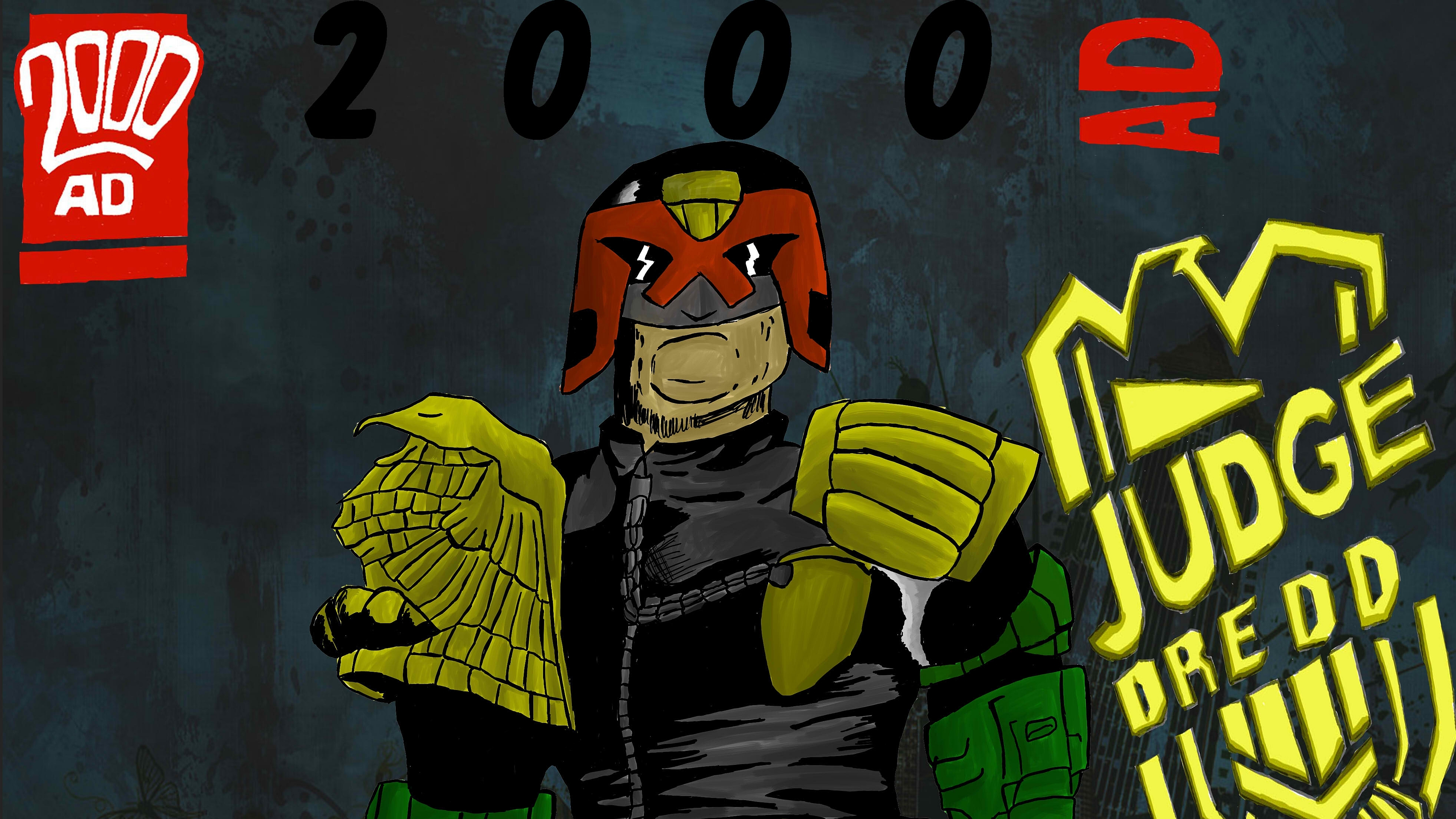 Judge Dredd 4000x2250