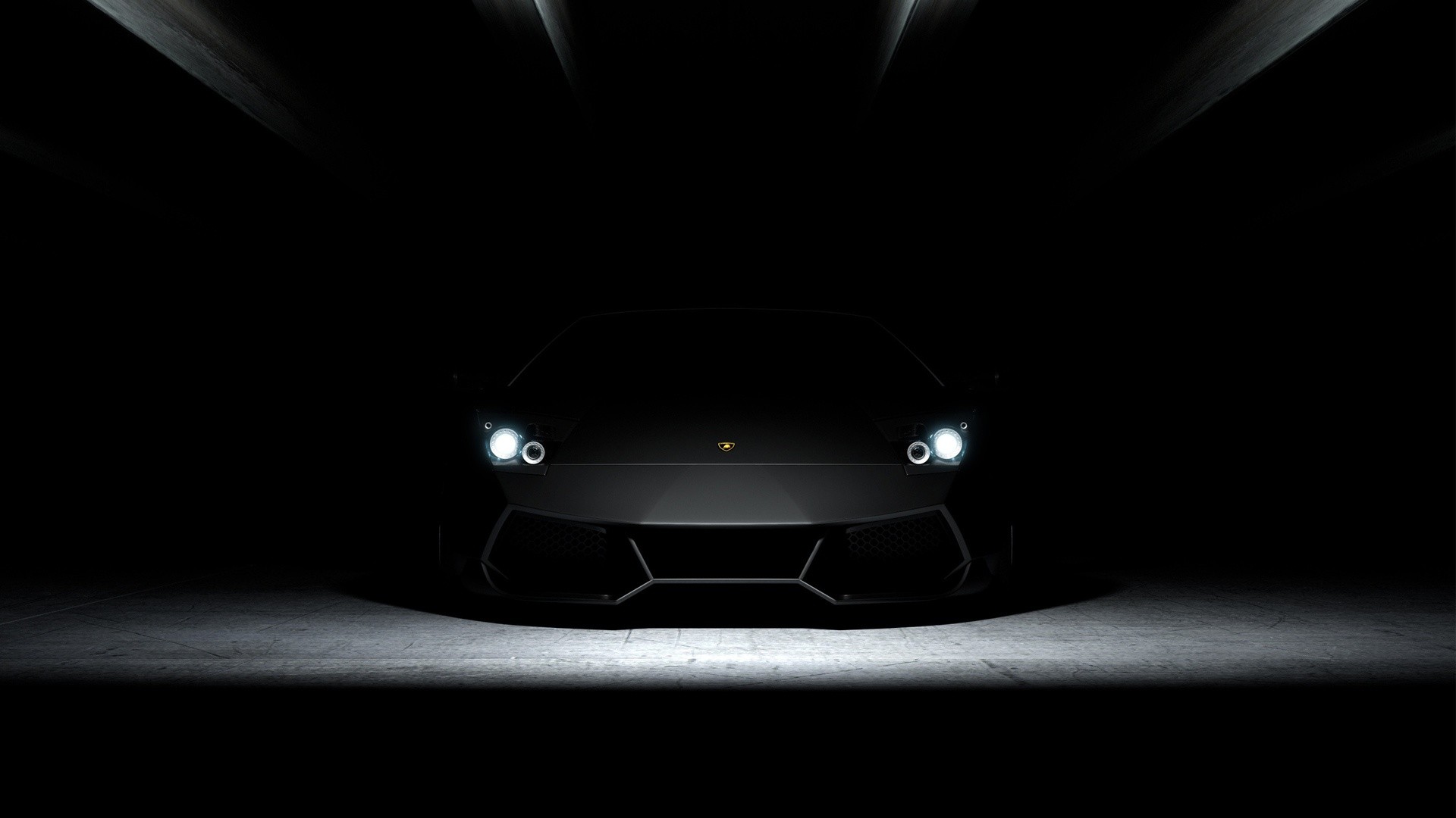 Car Lamborghini Lamborghini Murcielago Monochrome 1920x1080