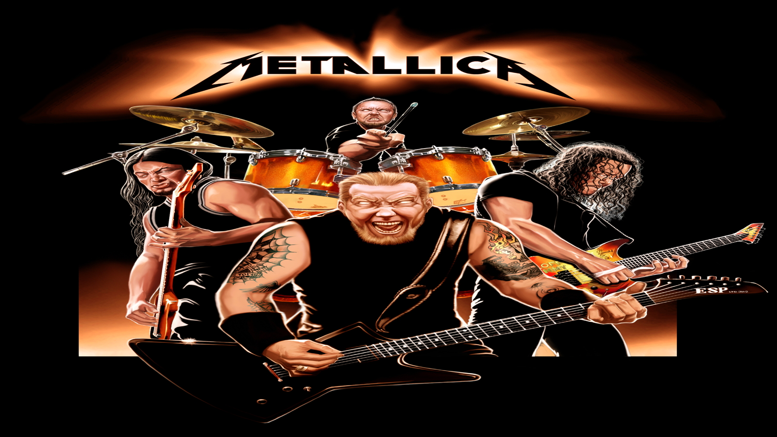 Heavy Metal Metallica 1600x900