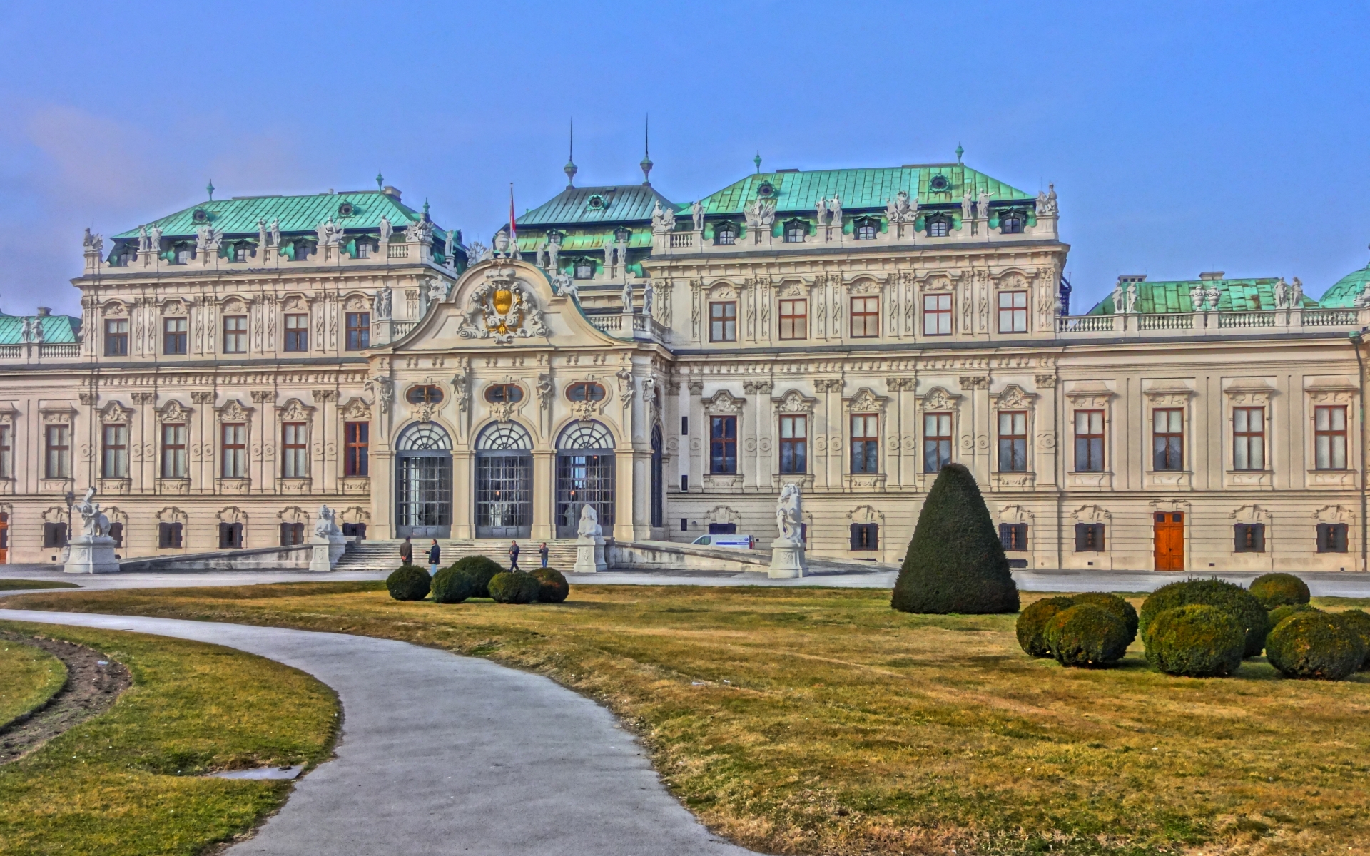Man Made Belvedere Palace 1920x1200