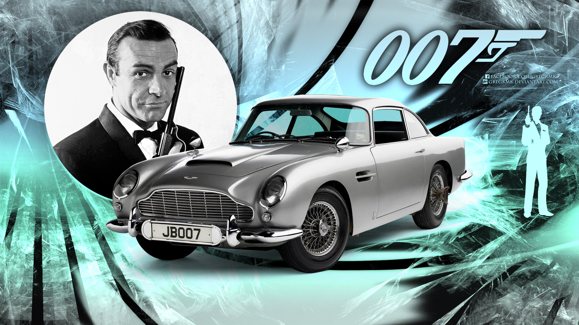 007 Aston Martin James Bond Sean Connery 1920x1080