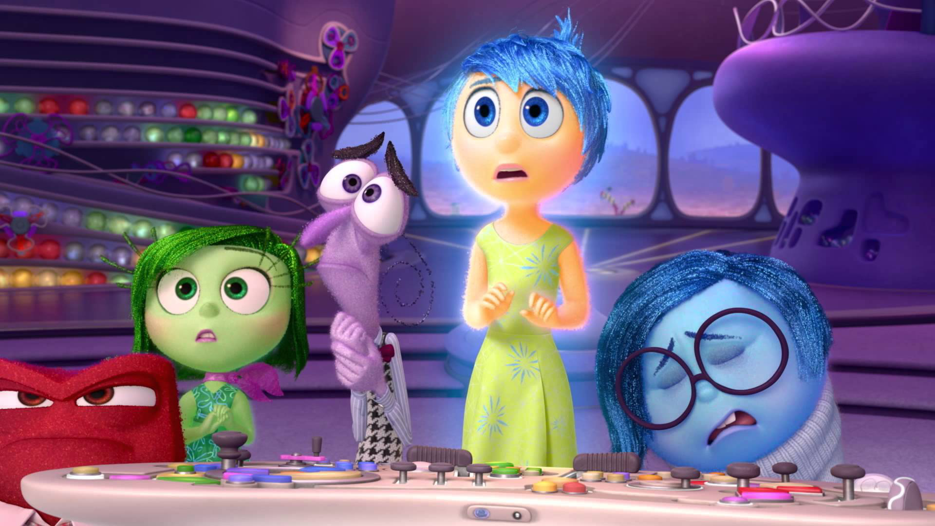 Anger Inside Out Disgust Inside Out Fear Inside Out Joy Inside Out Sadness Inside Out 1920x1080