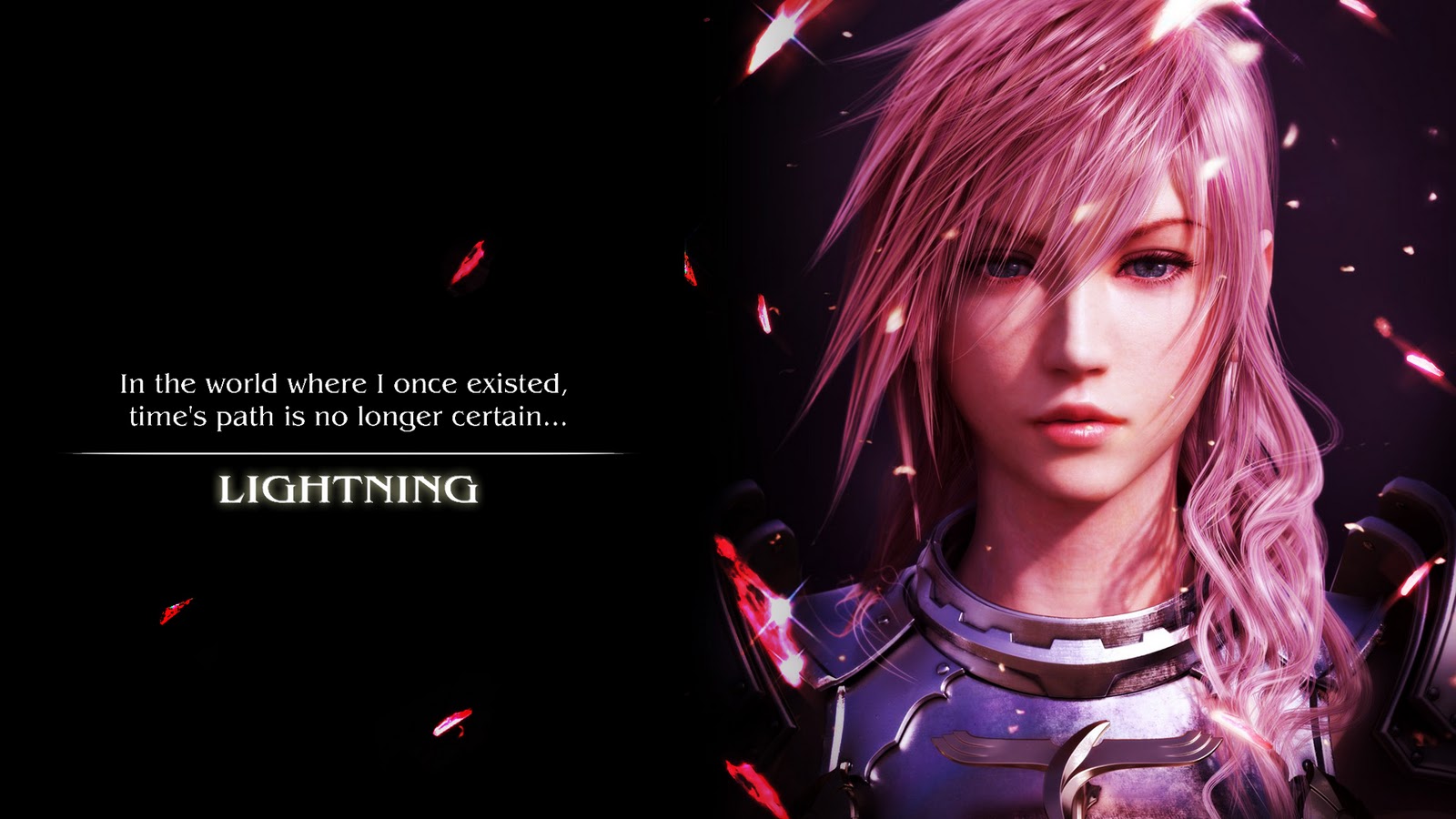 Final Fantasy Xiii 2 Lightning Final Fantasy Quote 1600x900